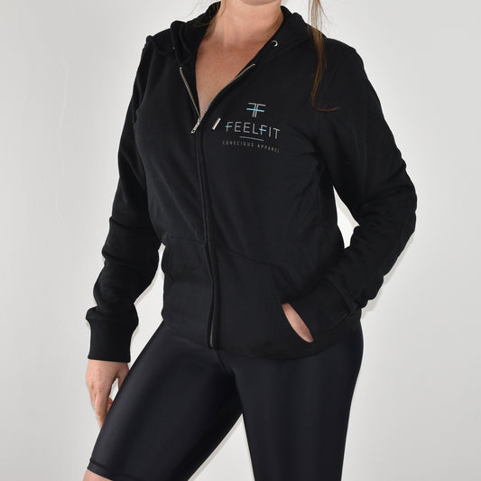 Escape Unisex Sustainable Zip Through Hoodie 