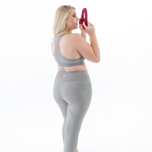 SIGNATURE Full Length Leggings XXXL / Moon - Grey