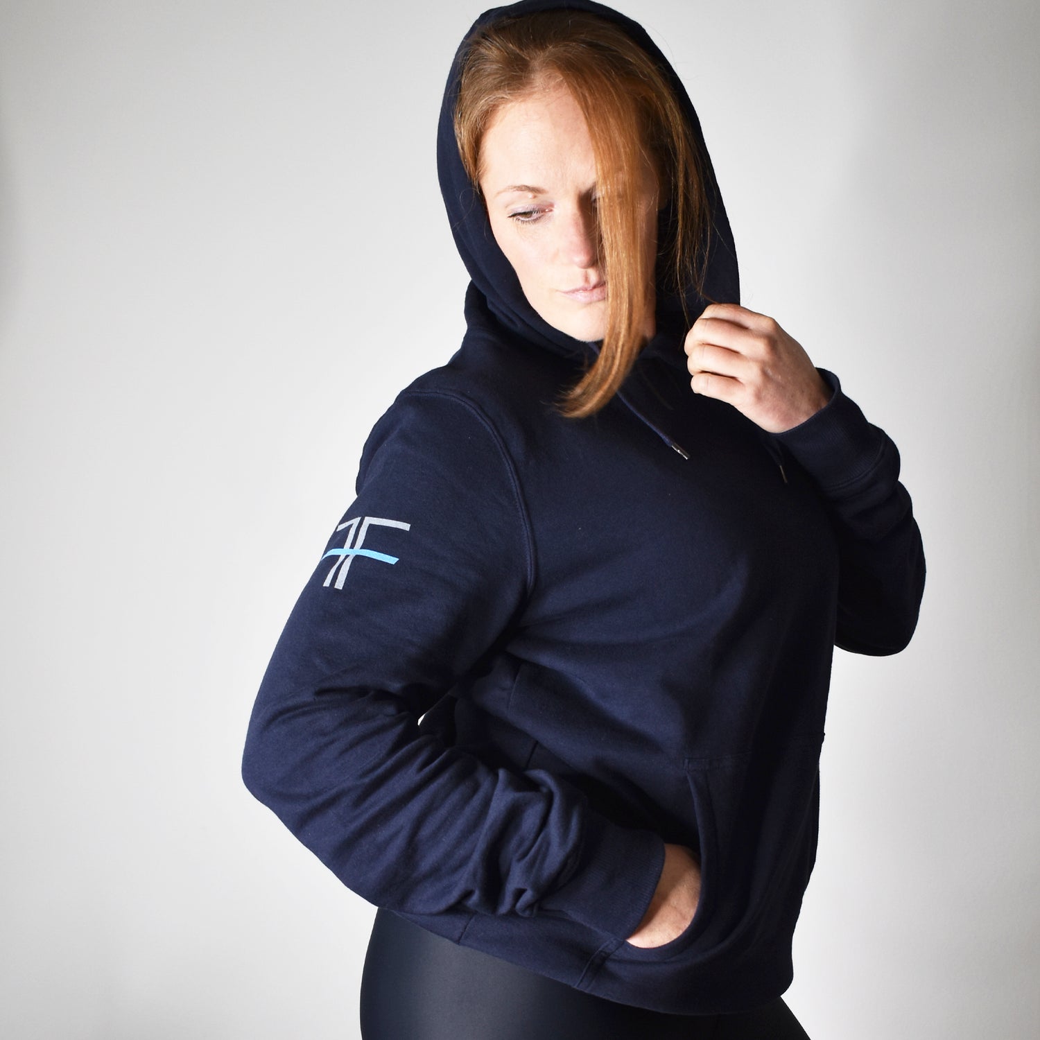 Navy Pull Over 100% Organic Cotton 